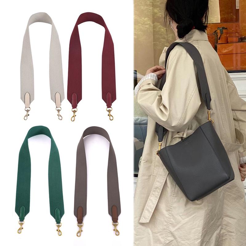 2024帆布宽肩带高档帆布+牛皮