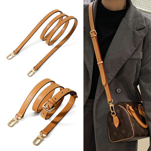 适用于lv肩带配件speedy25肩带替换20老花牛角包法棍包斜挎肩带杳