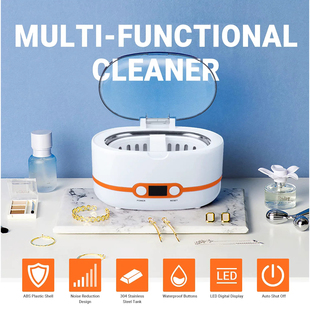 太神了!42kHz高频!家用超声波清洗机眼镜首饰牙套假牙清洗眼镜