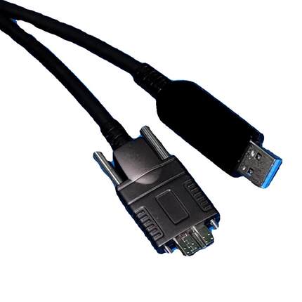 光纤USB3.1数据线 A口转Micro B工业相机视觉机器人拖链连接线