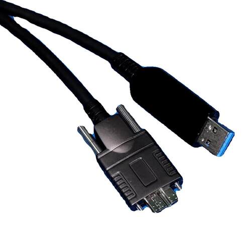 光纤USB3.1数据线 A口转Micro B工业相机视觉机器人拖链连接线