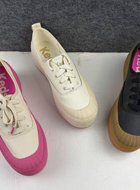 Keds新款女士松糕底帆布运动鞋 休闲鞋 板鞋 厚底4厘米4#