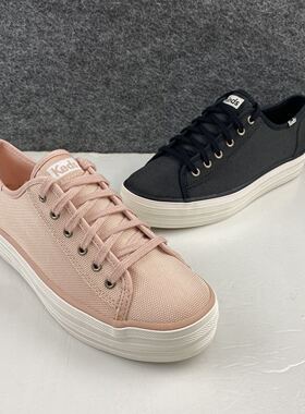 Keds新款女士松糕底帆布运动鞋 休闲鞋 板鞋 厚底3厘米3#