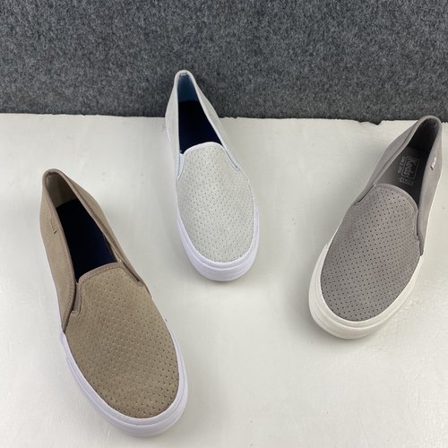 美国keds女士牛皮 休闲鞋板鞋略微偏窄瑕疵特价宽版 大码鞋