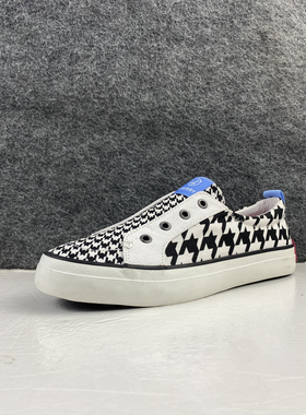 外贸sperry美国女士帆布板鞋 休闲鞋运动鞋 一脚蹬乐福鞋略微偏窄