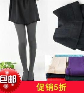 加厚拉绒保暖打底裤
