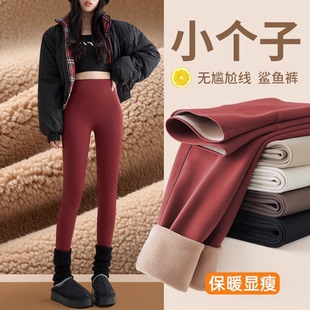 高腰收腹紧身保暖瑜伽裤 秋冬加绒加厚打底裤 女外穿2025新款 鲨鱼裤