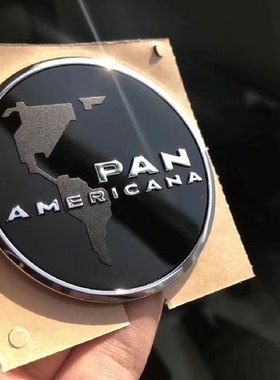 德国原装 17款迈特威panAmericana探索版B柱徽标 北美限量版车标
