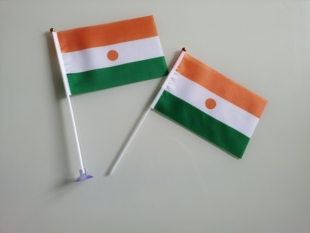 8号尼日尔国旗可开票手摇旗手挥旗尼日尔小国旗尼日尔小旗子