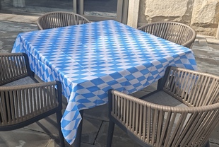 多款餐厅装饰桌布酒店布置巴伐利亚桌布啤酒节桌布美食节桌布