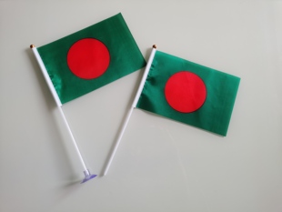 7号8号孟加拉国旗可开票手摇旗手挥旗孟加拉国小国旗孟加拉小旗子