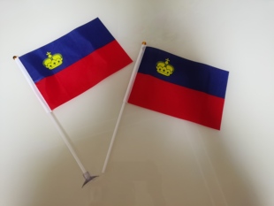 8号14*21CM列支敦士登国旗可开票小国旗手挥旗手摇旗小旗子