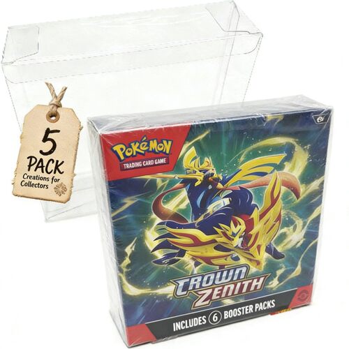 美版PTCG宝可梦卡牌SV8 Booster bundle激增电光的透明收藏保护盒