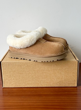 河南桑坡羊皮毛一体真皮纯羊毛一脚蹬雪地靴女冬季短筒短靴大棉鞋