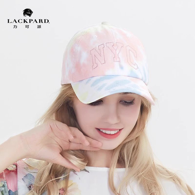 lackpard帽子女时尚全棉ins彩色