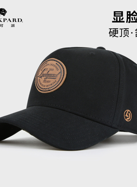 lackpard帽子男加大情侣款鸭舌帽大头围显脸小硬顶棒球帽2025年秋
