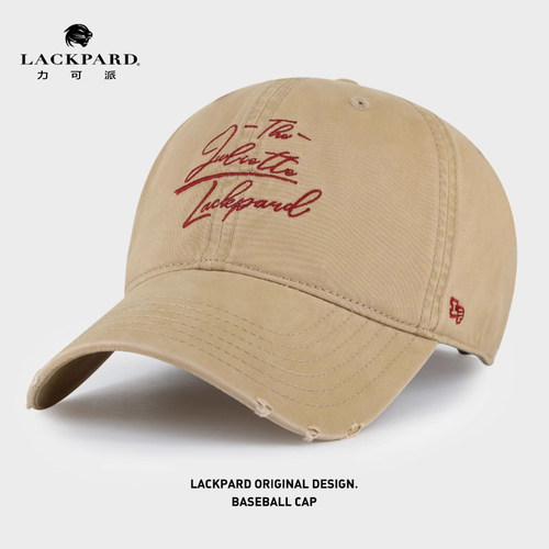 鸭舌帽LACKPARD女显脸小美式