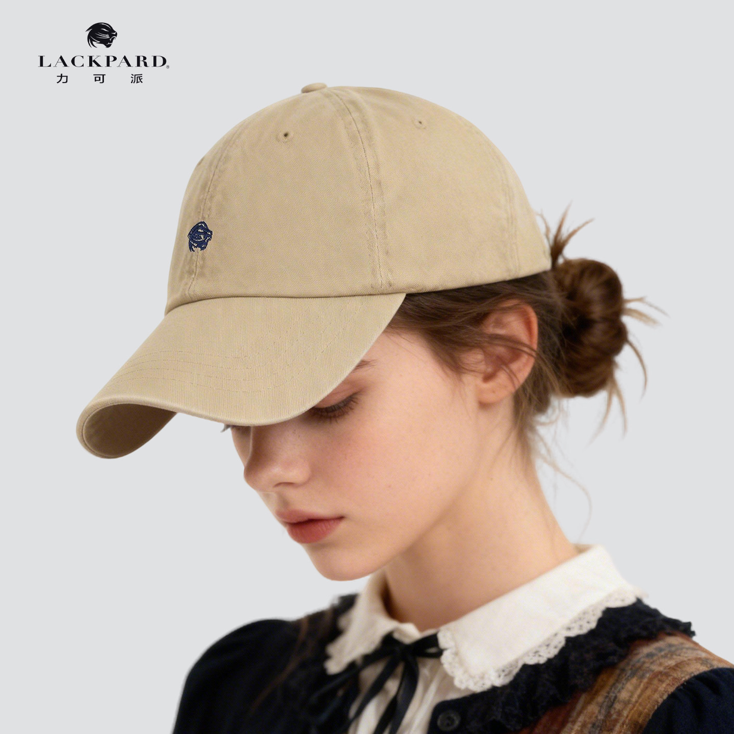 lackpard小猎豹女款棒球帽帽子新款春鸭舌帽男时尚高端洋气显脸小