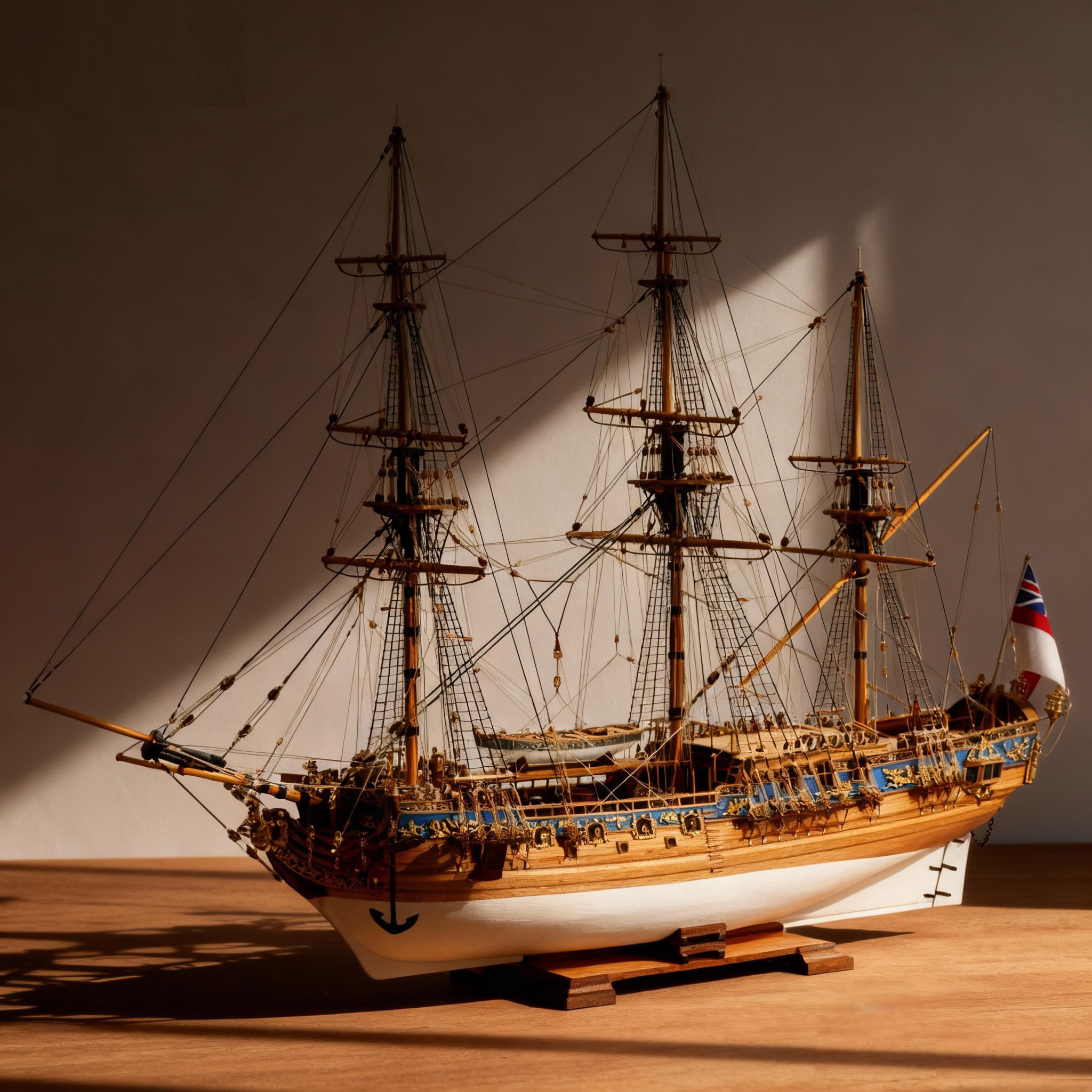 卡洛琳150奢华套材远晴帆船模型