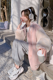 档口现货2023冬粉色兔毛外套棒球服D721-P145-控228，女装棉衣/棉服，浙宝256