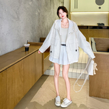 档口已现货2026春新风连帽短外套女Q609-P150-控248，女装短外套，浙宝256