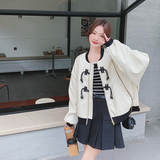 档口现货2023秋短款结棒球服皮衣PU短外套Q587-P140-控198，女装短外套，浙宝256