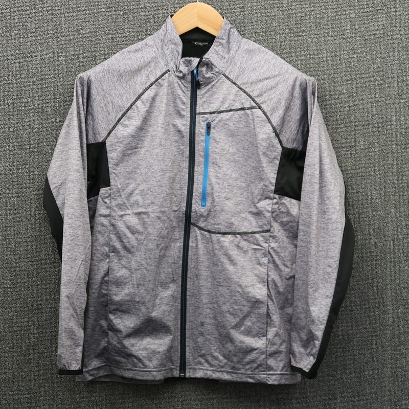 防风保温立领柔软弹性薄款男夹克