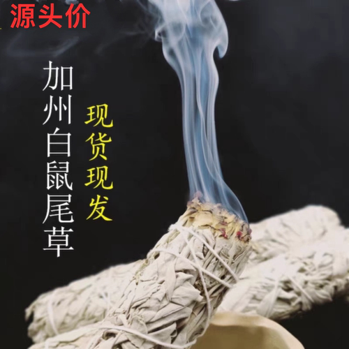 天然鼠尾草室内香薰WhiteSage正宗美国加州进口精选加大捆源头价
