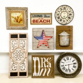 饰品铁艺仿古雕花壁挂庭院墙面壁饰 外贸复古家居装 特价 孤品处理