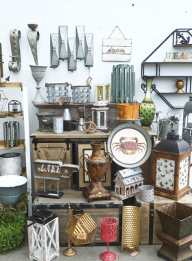 孤品集合--外贸美式创意设计家居装饰品铁艺木质做旧园艺杂货摆件