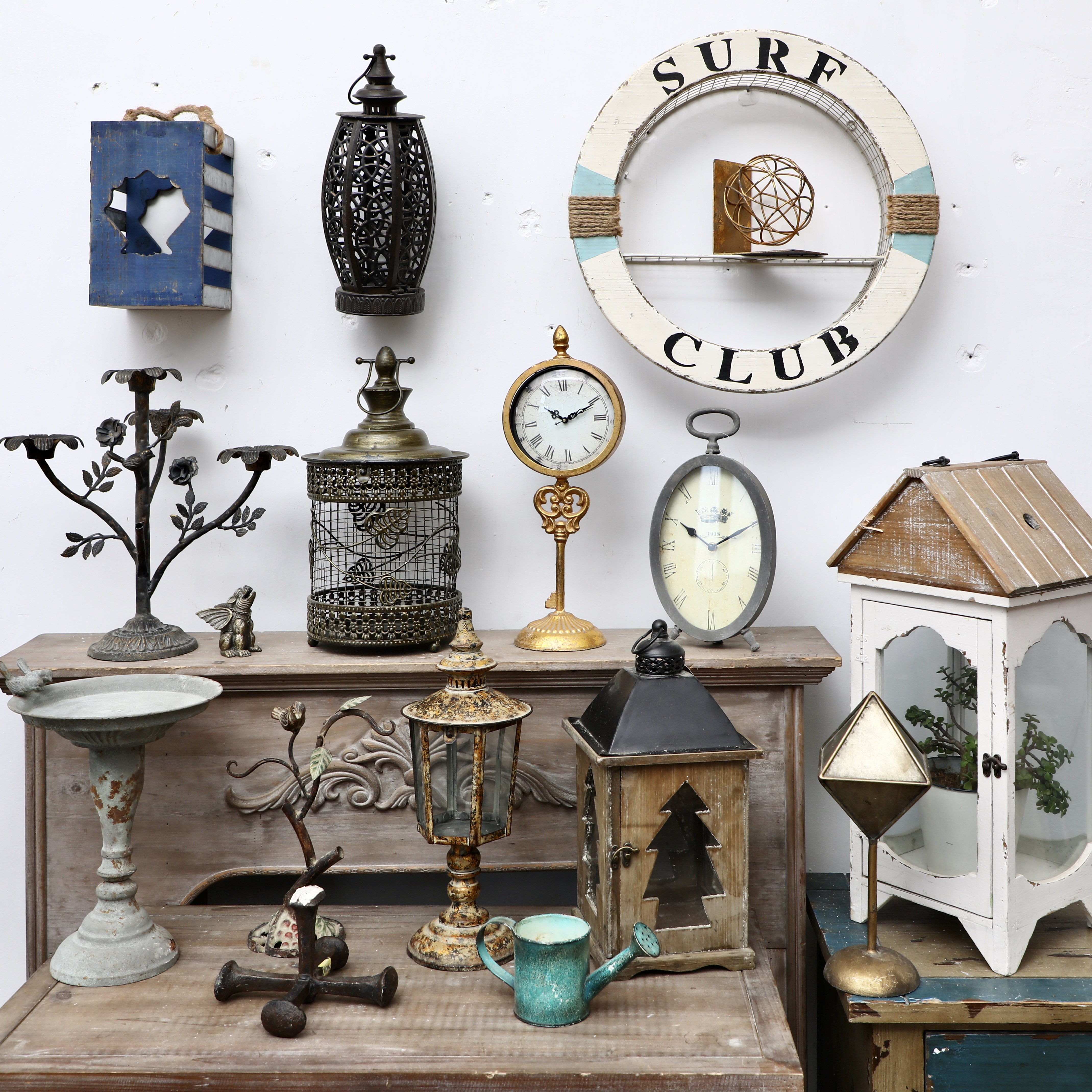 特价孤品集合--外贸复古家居饰品铁艺木质仿古做旧工艺品杂货摆件,家居饰品,其他工艺饰品,淘宝优惠券,粉丝福利购,淘宝优惠卷