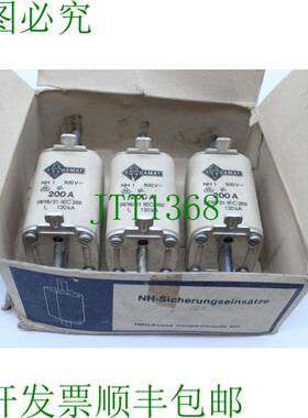 原装供应Bamat NH1 保险丝 200A gl 500V~ 120kA 保险丝组 3x