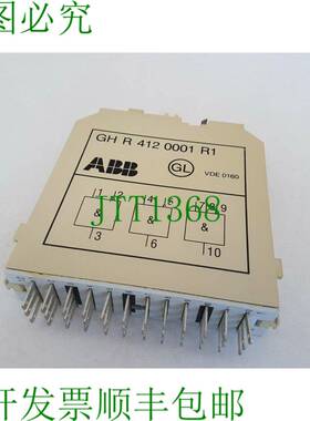 原装供应BBC Brown Boveri / ABB GH R412 0001 R1 扩展模块 / 逻