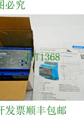 原装供应ZIEHL 温度传感器 TR250 - T224190 PT100 Us=24..240V 5