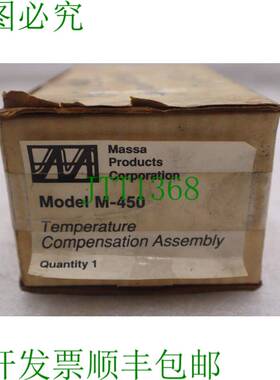 原装供应Mass M-450 温度补偿总K-3578