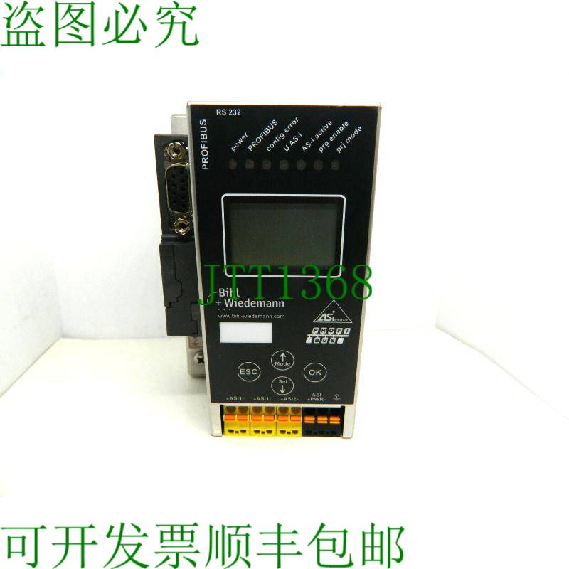 原装供应1x Bihl+Wiedemann ASi-3 PROFIBUS 网关 BWU 1777 2 个