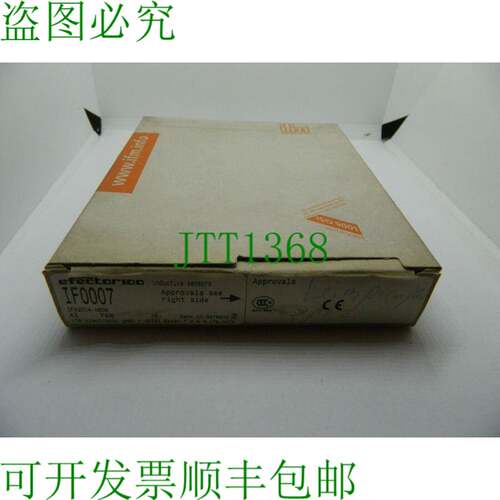 原装供应1x IFM 电子 efector100 IF0007 IFA2004-ABOW 电感式传