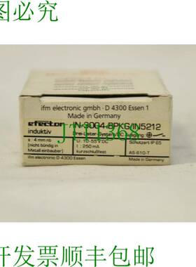 原装供应IFM IN-3004-BPKG/IN5212