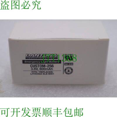 原装供应Lithonia ELB B001紧急照明电池 [定制-256] 4 件装 - 现