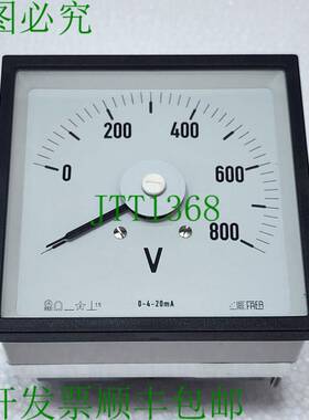 Frer A96Mmaxxz42 电压表 电压表 0-800V，0-4-20mA，240&deg;，9