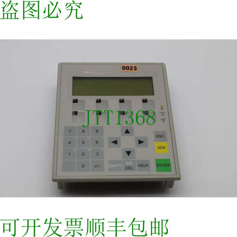 原装供应操作面板 OP7-PP 6AV3607-1JC00-0AX2 有缺陷，情况请查
