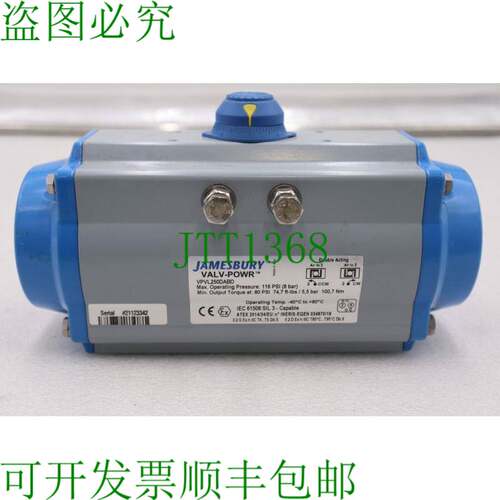 原装供应JAMESBURY VALV-POWR VPVL250DABD / VPVL250DABD品牌  3