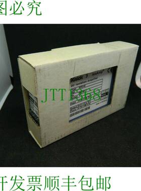 原装供应1 x KNICK DC 隔离放大器 4310 A2  1507757 IsoAmp 隔离