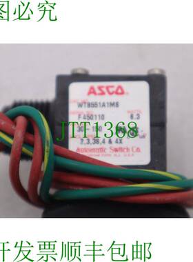 原装供应ASCO WT8551A1MS 电磁阀 气门  L-445-C