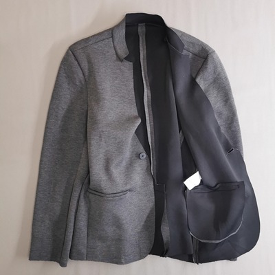 美国top*sec全新太空棉西装男士单西服上衣标准版微修身外贸尾货