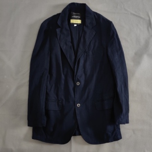 休闲西服外套 复古着vintage棉质透气时尚 日本做旧男士 日系小西装