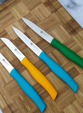 德国原装进口双立人水果刀去皮刀切片刀蔬果刀削皮刀38190-080