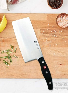 德国进口双立人波格斯Pollux菜刀不锈钢家用切肉中片刀30795-180