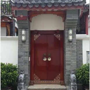 精品农村木门锁大铁门锁防盗锁工艺锁齿条田园庭院锁别墅锁公园锁