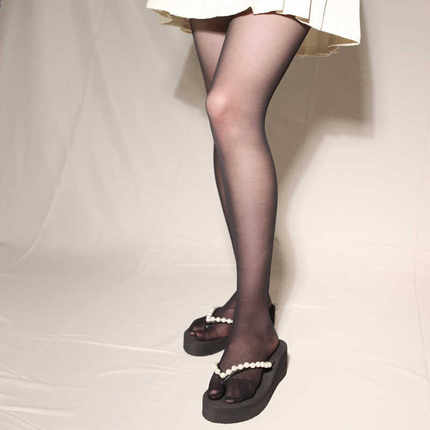 小个子女生夏季超薄二指裤袜女打底连裤袜美肤防晒黑显瘦分趾丝袜